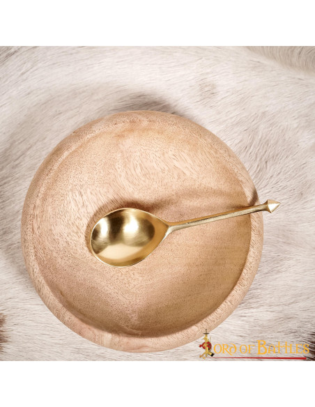 Set of 2 Roman brass spoons (14 cm.)