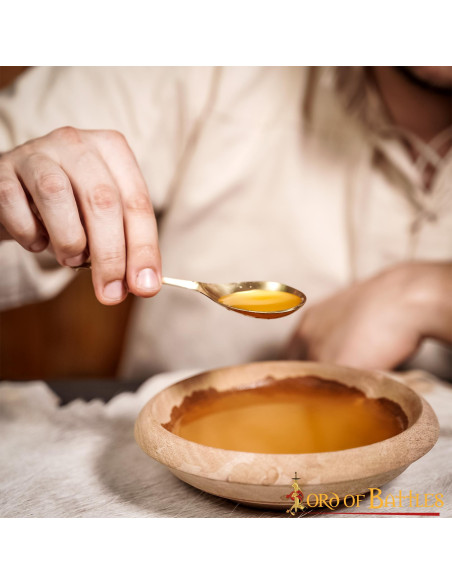 Set of 2 Roman brass spoons (14 cm.)