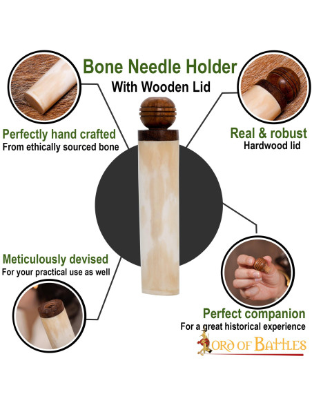 Bone needle holder box