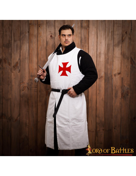 Medieval tunic of the Knights Templar