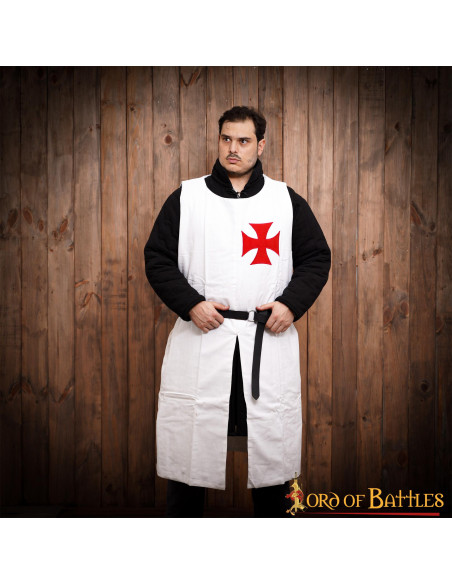 Medieval tunic of the Knights Templar