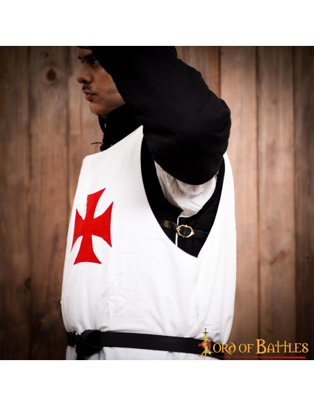 Medieval tunic of the Knights Templar