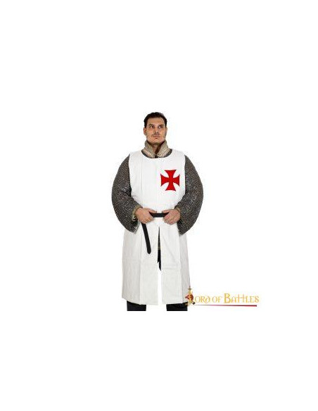 Medieval tunic of the Knights Templar