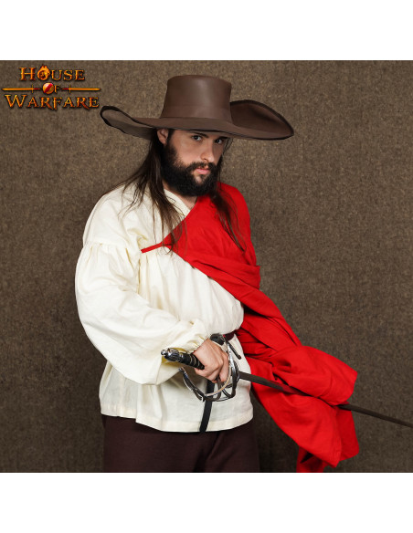 Diego Alatriste Wide Brim Hat in Brown