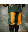 Renaissance Drago Pants - Green and Orange