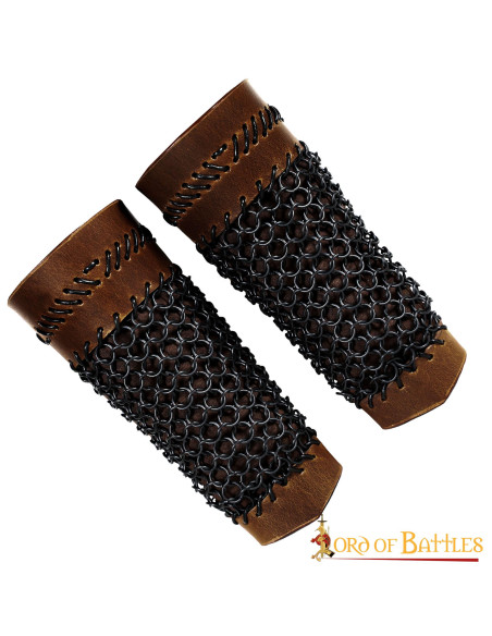 Medieval Chainmail Bracers