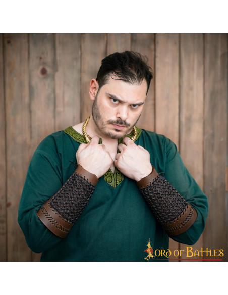 Medieval Chainmail Bracers