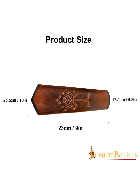 Minas Tirith White Tree Bangles - Brown