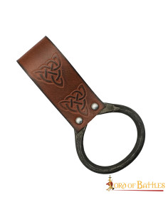 Baldric for Axes with Celtic knots - Brown 2