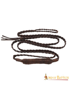 Balearic sling in braided leather 2