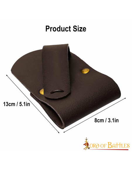 Baldric for wooden swords in leather...