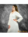 Medieval brocade tunic for women