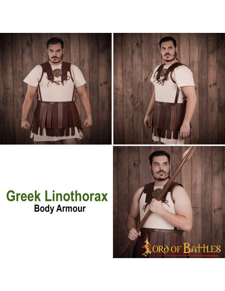 Greek Linothorax armor cuirass