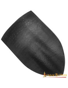 Medieval steel shield to customize (71x51 cm.)