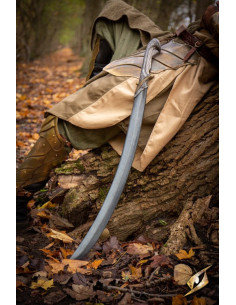Elven curved sword for LARP (90 cm.)