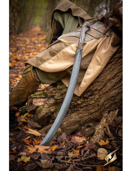Elven curved sword for LARP (90 cm.)