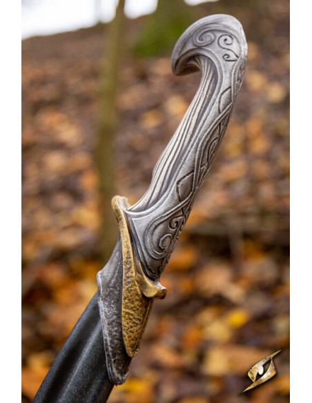 Elven curved sword for LARP (90 cm.)