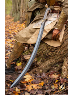 Curved elven sword for LARP (105 cm.)