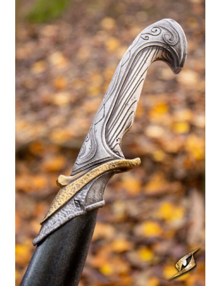 Curved elven sword for LARP (105 cm.)
