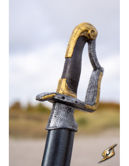 Curved military saber for LARP (85 cm.)
