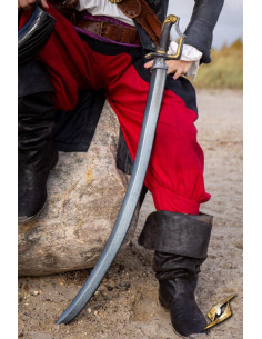 Curved military saber for LARP (102 cm.)