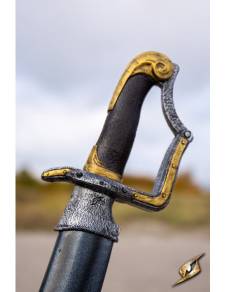 Curved military saber for LARP (102 cm.)