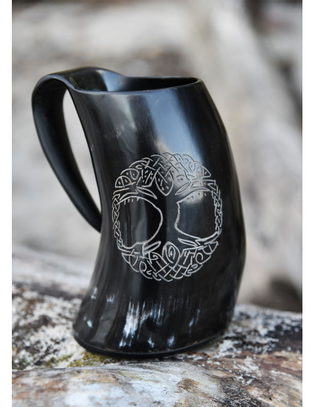 Viking beer mug, the tree of life,...