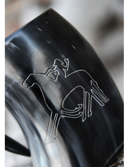Viking beer mug, Odin and Sleipnir...