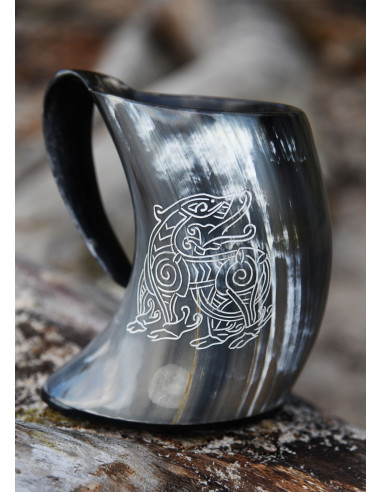 Viking beer mug, Dragon (650-800 ml.)