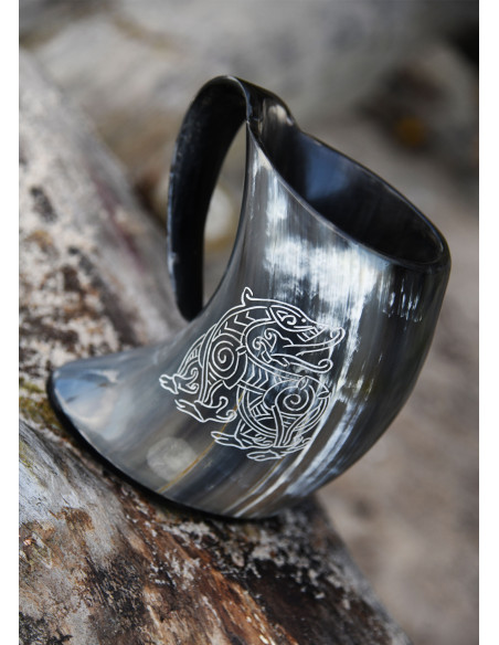 Viking beer mug, Dragon (650-800 ml.)