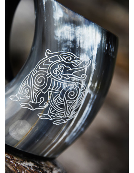 Viking beer mug, Dragon (650-800 ml.)
