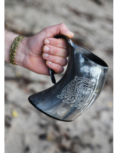 Viking beer mug, Dragon (650-800 ml.)