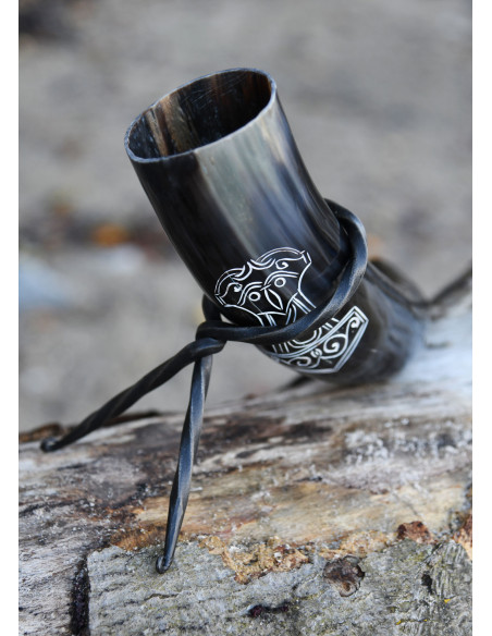 Horn hammer of Thor Mjölnir with...
