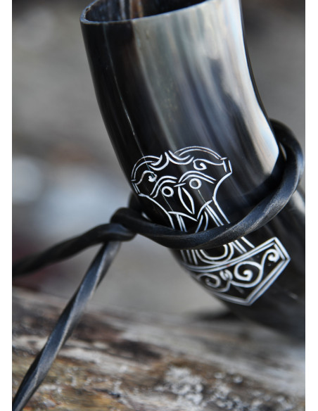 Horn hammer of Thor Mjölnir with...
