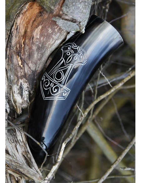 Horn hammer of Thor Mjölnir with...
