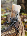 Viking Norse Wolf Fenrir horn with support (200-300 ml.)