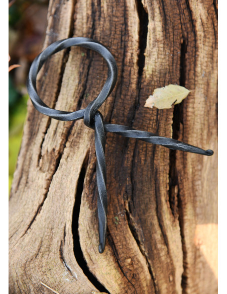 Viking Norse Wolf Fenrir horn with...