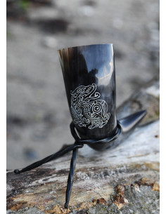 Viking Dragon horn with support (200-300 ml.) 2