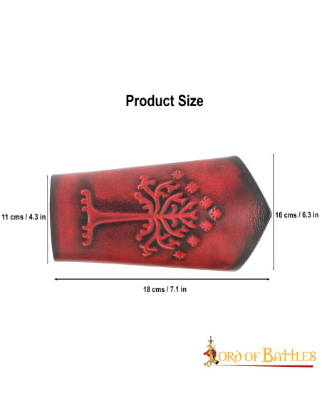 Tree of Gondor bracelets in genuine...