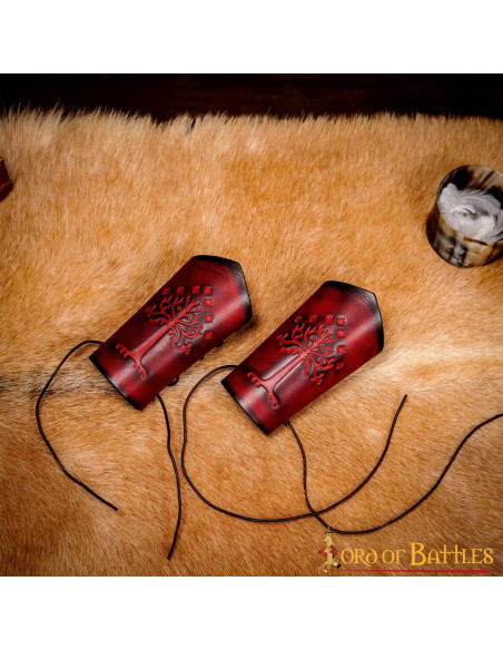 Tree of Gondor bracelets in genuine...