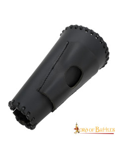 Medieval bracelets with knife holder