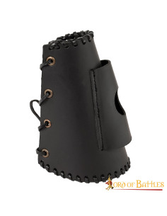 Medieval bracelets with knife holder 2