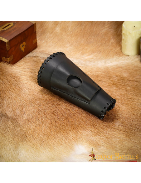 Medieval bracelets with knife holder