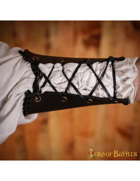 Medieval bracelets with knife holder