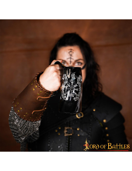 Celtic beer mug Vegvísir Tankard (600...