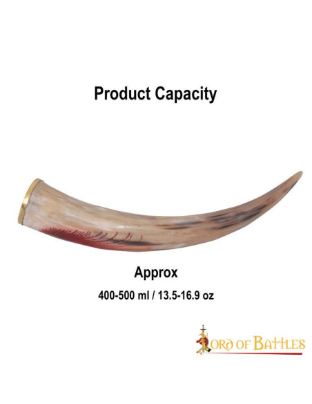 Olaf's Viking horn to drink (400-500...