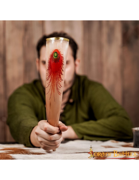 Olaf's Viking horn to drink (400-500...