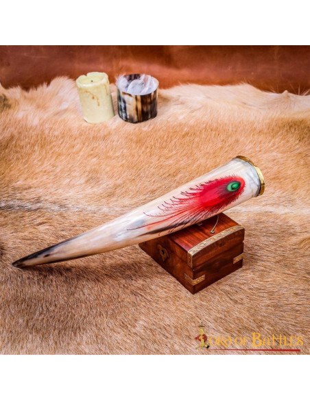 Olaf's Viking horn to drink (400-500...
