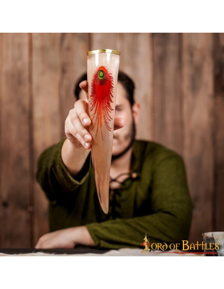 Olaf's Viking horn to drink (400-500...