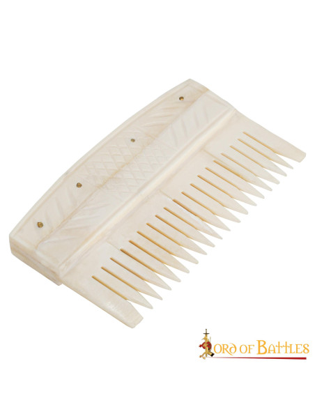 Medieval bone comb for woman...